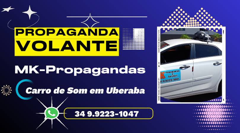 carro de som em uberaba