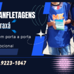 panfletagem em araxa