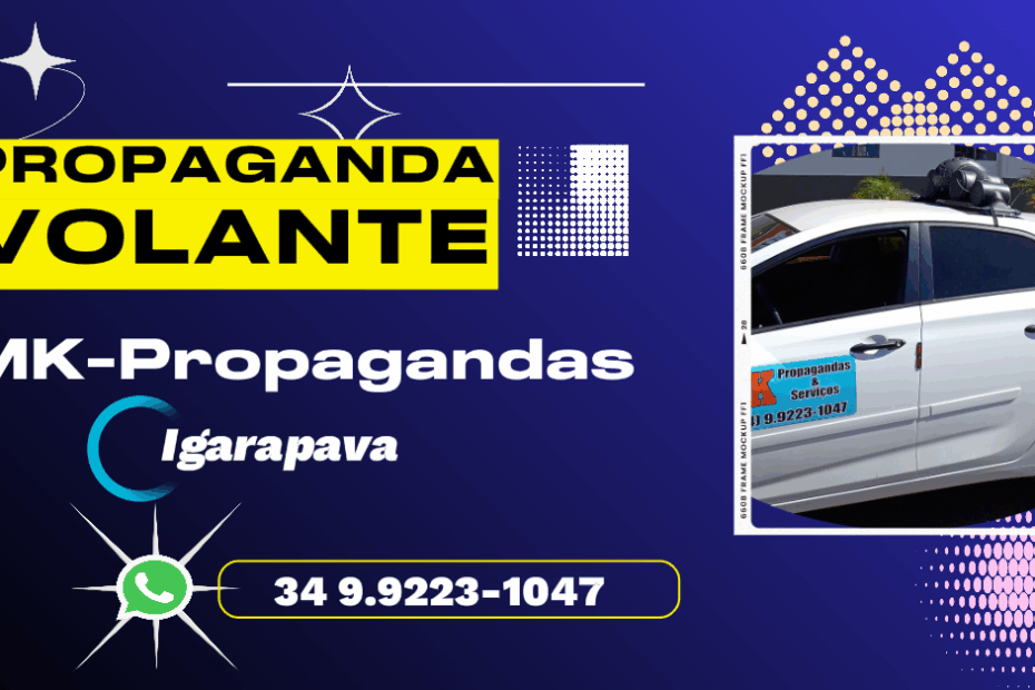 propaganda volante em igarapava