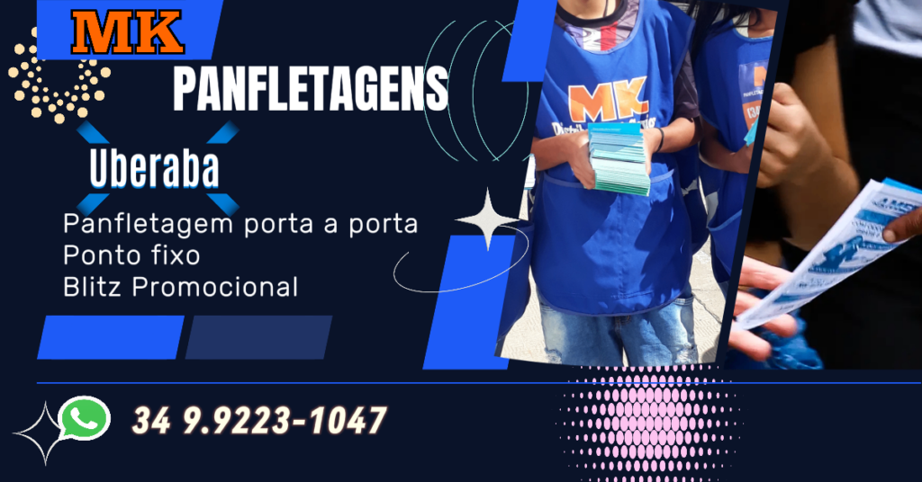 panfletagem em uberaba
